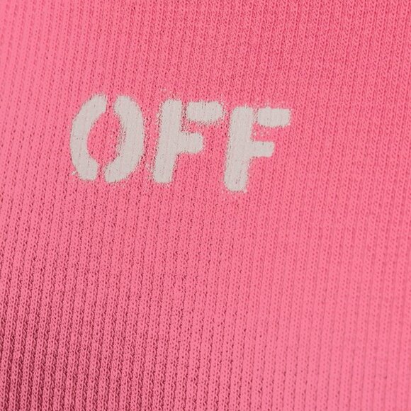 OFF-WHITE : Off Stamp Ribbed Tank Dress - Picture 2 of 11
